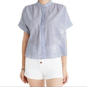 Madewell Embroidered Hilltop Shirt